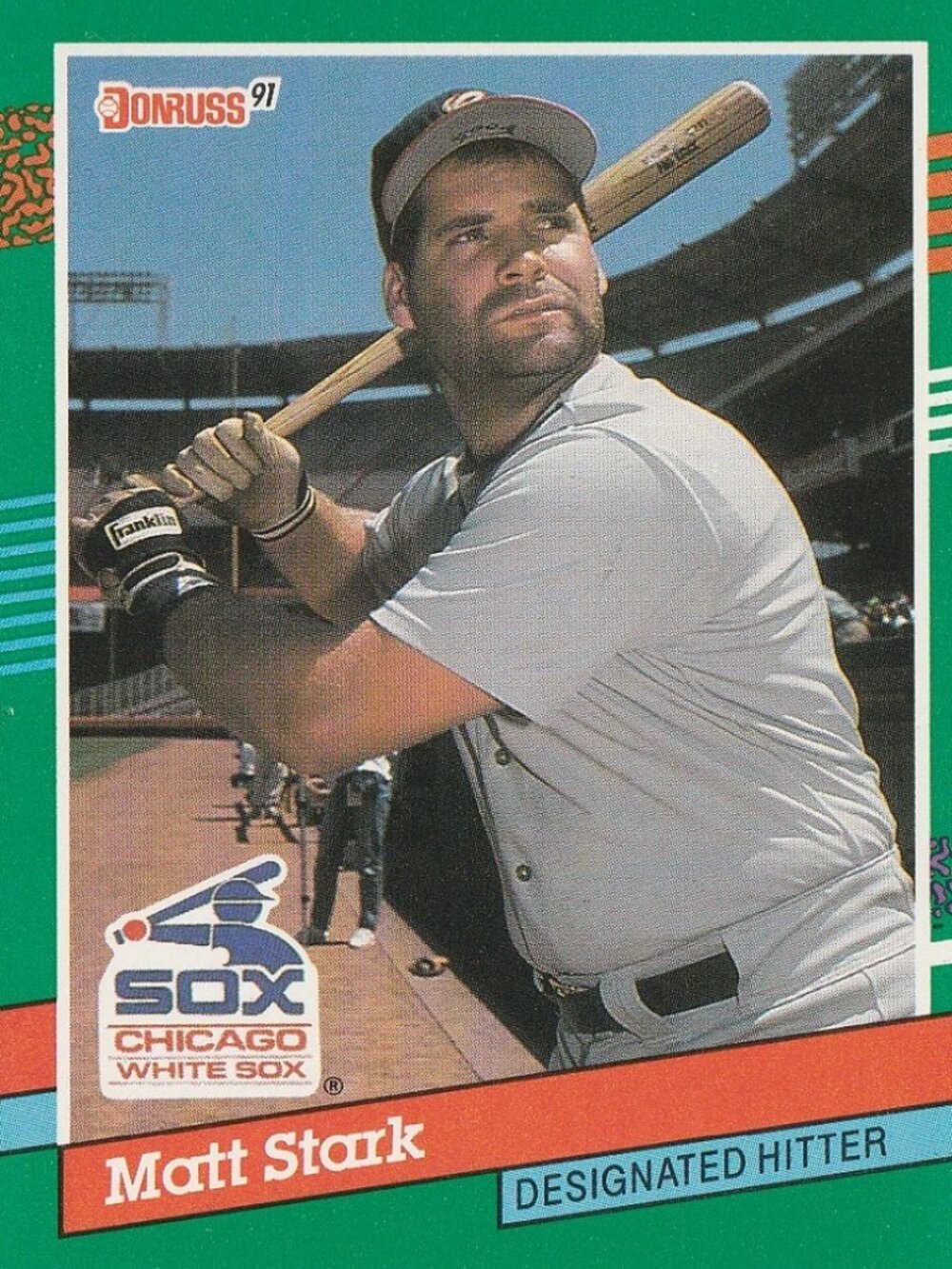 Matt Stark - Donruss 91 Baseball Card